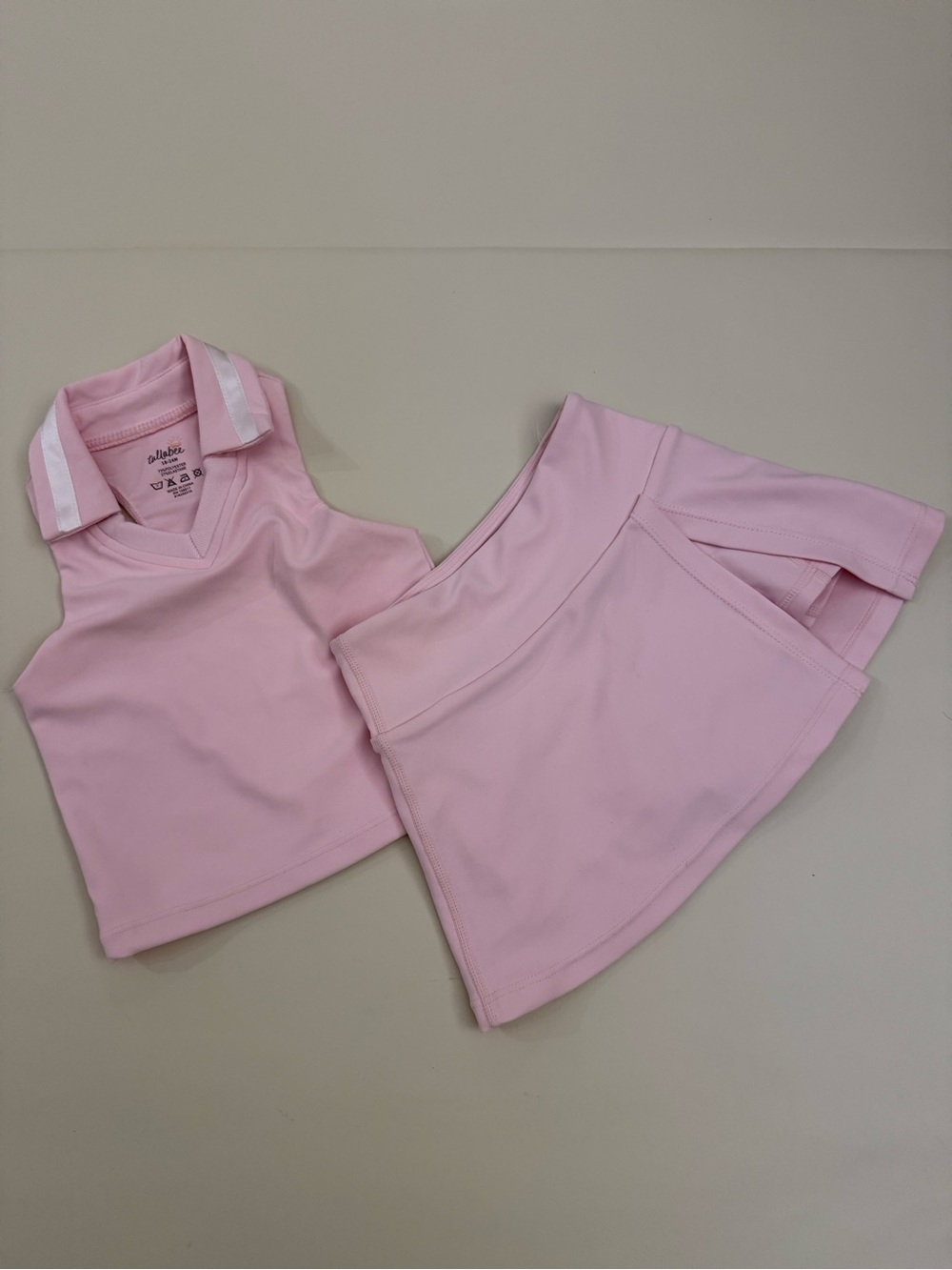 Tullabee Pink Tennis Polo & Skort Set 18-24M